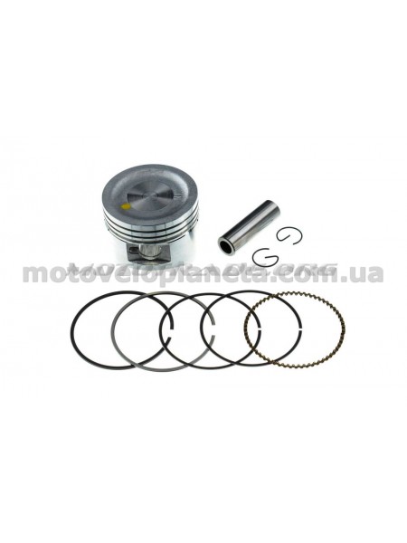 Поршень Honda WAVE 125 .STD (Ø52.4, р-13) (в сборе) GONGYU, компл. Поршень Honda WAVE 125 .STD (Ø52.4, р-13) (в сборе) GONGYU, компл.