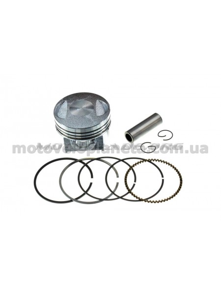 Поршень 4T CG180 .STD (Ø59.6, р-15) (в сборе) GONGYU, компл. Поршень 4T CG180 .STD (Ø59.6, р-15) (в сборе) GONGYU, компл.