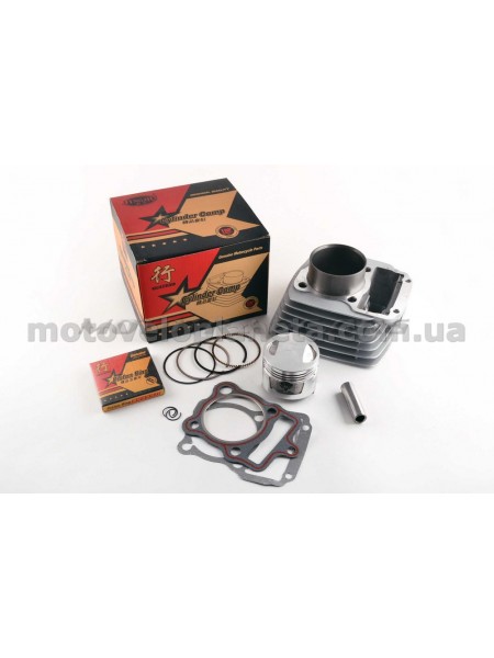 Поршневая (ЦПГ) 4T CG125 (Ø56.5,p-15) JIN, компл. Поршневая (ЦПГ) 4T CG125 (Ø56.5,p-15) JIN, компл.