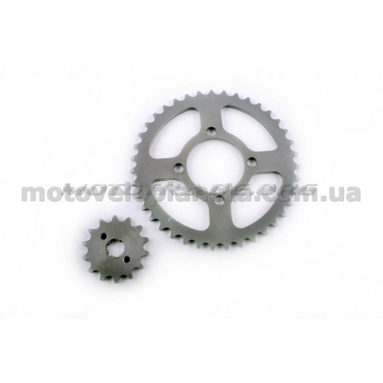 Звезды трансмиссии (пара)   Delta   420-14T + 420-39T   (TM)   EVO, пара
