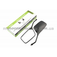 Зеркала   Suzuki AX100   (черные d-8mm, с фиксатором)   RED, пара