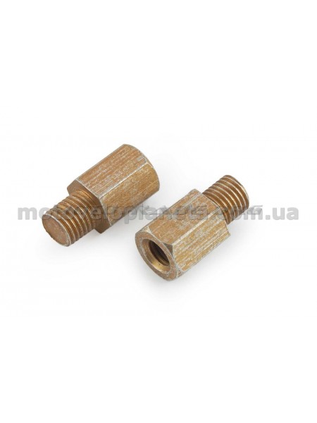 Переходники (пара) на зеркала (наружн. 8mm, внутр. 10mm) (левая/правая) VT, пара Переходники (пара) на зеркала (наружн. 8mm, внутр. 10mm) (левая/правая) VT, пара