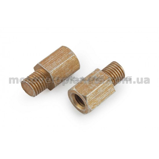 Переходники (пара) на зеркала   (наружн. 8mm, внутр. 10mm)   (левая/правая)   VT, пара