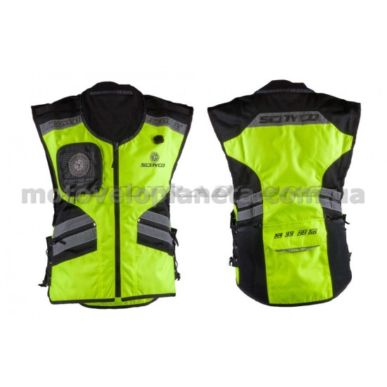 Защита жилет   (size:XL, свето отражающий, mod:JK32)   SCOYCO, шт