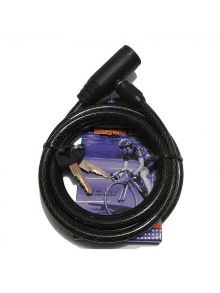 Замок велосипедный 8mm-1500mm (mod:414) #MD) 