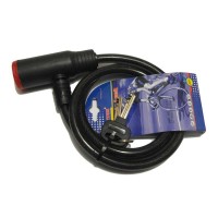 Замок велосипедный 10mm-1000mm (mod:503) (#MD) 