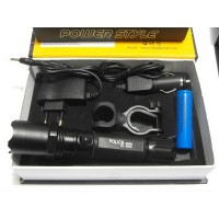 Фонарь кристаллический набор POLICE 200W (#MD), mod:BL-8606 