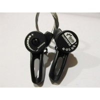 Переключатель скоростей (манетка) (L-3, R-6 скоростей) "SHIMANO" mod:TZ-20 (#MD) 