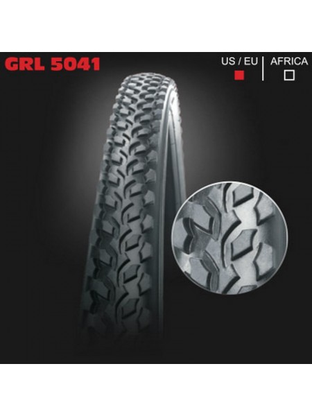 Покрышка велосипедная без камеры GRL 16"х1.90 (5041) 