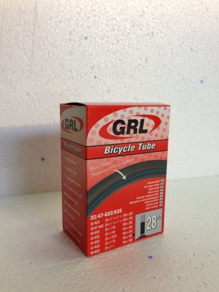 Камера велосипедная 12"х1.75/2.125 "GRL" 