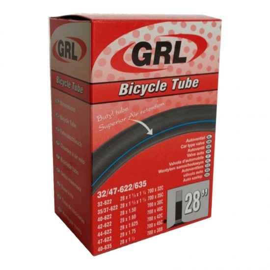 Камера велосипедная 14"х1.75/2.125 "GRL" 