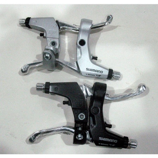 Ручки тормозные "Shimano" (#MD),цвет:черный,серый 