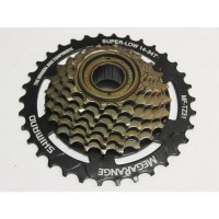Трещетка задняя "SHIMANO MEGARANGE" (7зв.) (#MD) 