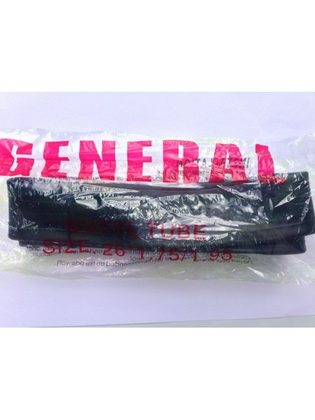 Камера велосипедная 26х1.75/1.95 "General Butyl Tube (A.V 48mm) 