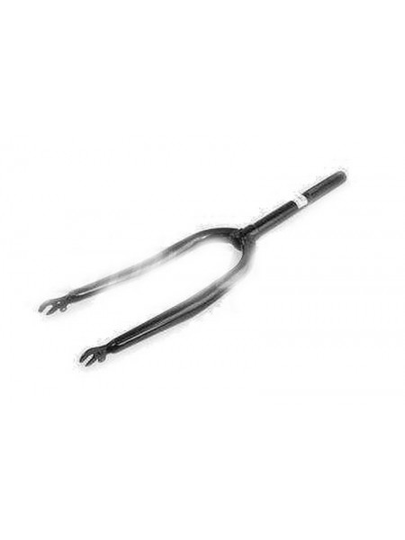 Вилка велосипедная жесткая (24"),цвет:черный 