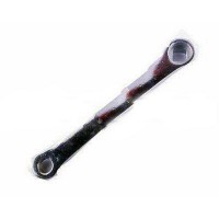 Шатун велосипедный (левый) (L-190mm, квадрат H-12,5mm) "YAT" цвет: хром 