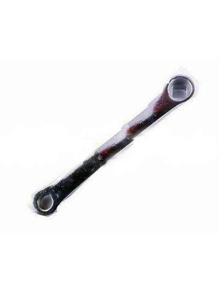 Шатун велосипедный (левый) (L-190mm, квадрат H-12,5mm) "YAT" цвет: хром 