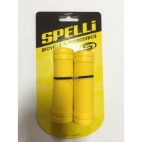 Грипсы велосипедные "SPELLI SBG-660 S" желтый