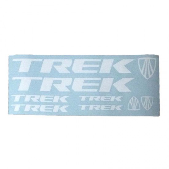 Наклейки вело (набор прозрачные) TREK 38х15см 