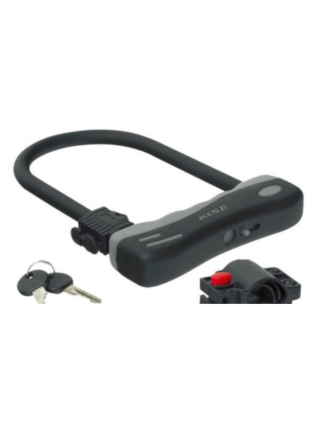 Замок велосипедный Kellys "Alert Plus" (скоба U-Lock) 