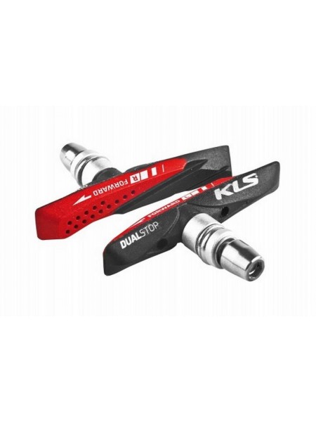 Колодки тормозные велосипедные Kellys "Dualstop V-02 для V-Brake" 