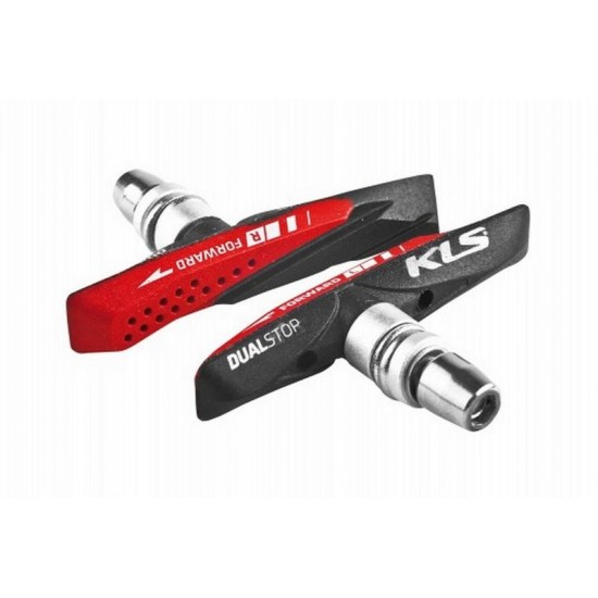 Колодки тормозные велосипедные Kellys "Dualstop V-02 для V-Brake" 