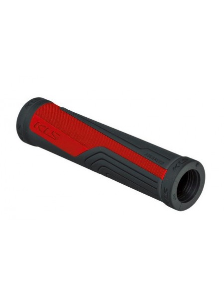 Грипсы велосипедные Kellys "Advancer 2D" цвет:красный пара
