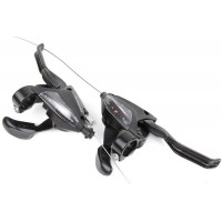 Моноблок (L-3, R-8 скоростей, пара+тросик) "SHIMANO"ST-EF510, черный (#MD) 