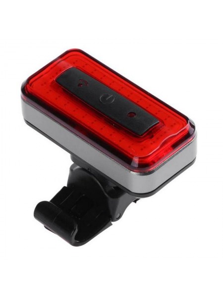 Стоп задний велосипедный алюминиевый 120 Lumen (компл.зарядка  от USB Li-ion 3.7V),mod:RPL-2286 "RAYPAL" 