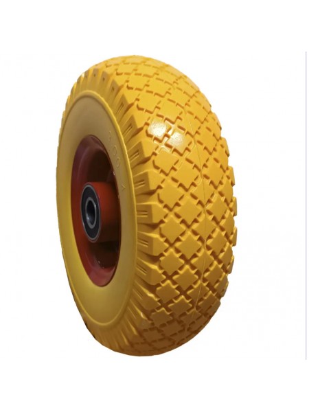 Колесо   3,00 -4   TL   (бескамерное, под ось d-20мм )   (желтое)   MRHD, шт