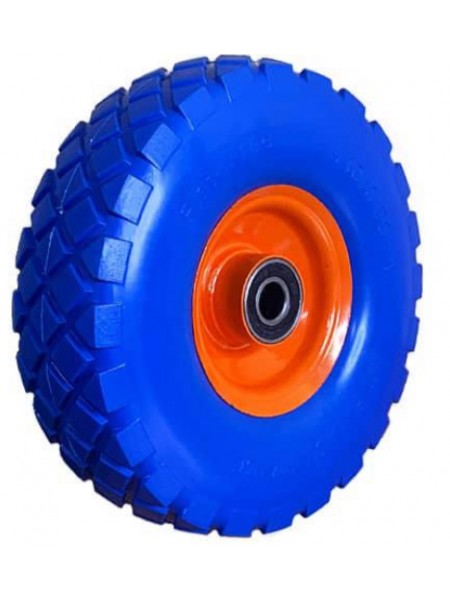 Колесо   4,10/3,50 -4   TL   (бескамерное, под ось d-20мм )   (синее)   MRHD, шт