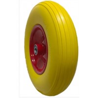 Колесо   4,00 -6   TL   (бескамерное, под ось d-16мм )   (желтое)   MRHD, шт