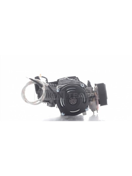 Двигатель POCKET BIKE, ATV 2T 50cc (электростартер, карбюратор, фильтр)