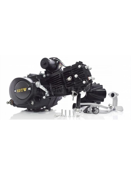 Двигатель 1P52FMH 110cc, механика, черный "SDTW" (Delta 110)