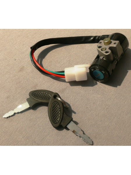 Замок зажигания голый LEAD-90 4 провода, ТАКТ, АКТИВ