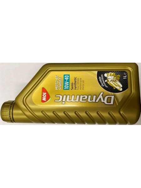 Масло Dynamic МОТО- 4т 10W-40 STREET Semi-synthetik 1 л