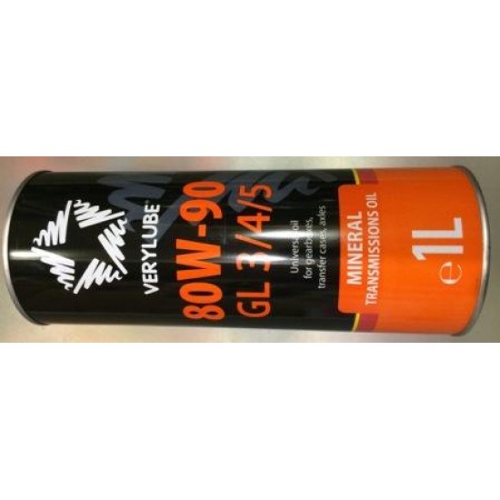 Масло ХАДО 80W90 (трансмиссия) 1л (Veralube)