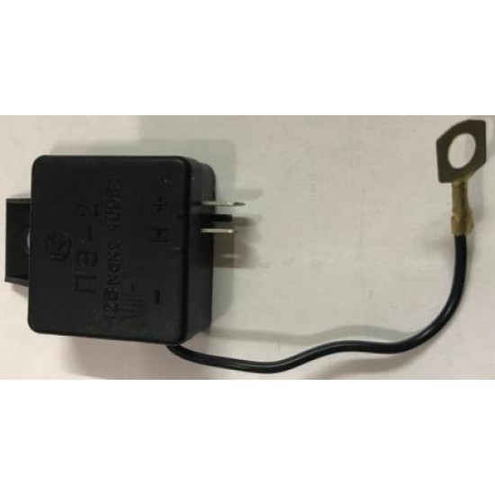 Реле поворотов электронное ПЭ-2 6V-12V ЯВА , ИЖ , МТ , УРАЛ , К-750 "СОВЕК"