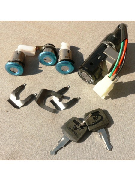 Замок зажигания комплект LEAD-90 4 провода, ТАКТ, АКТИВ
