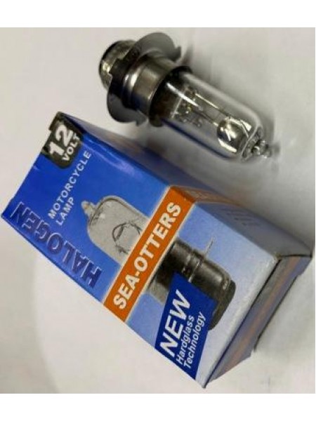 Лампа фары 12V35/35W P15d-25-3 3 уса белая