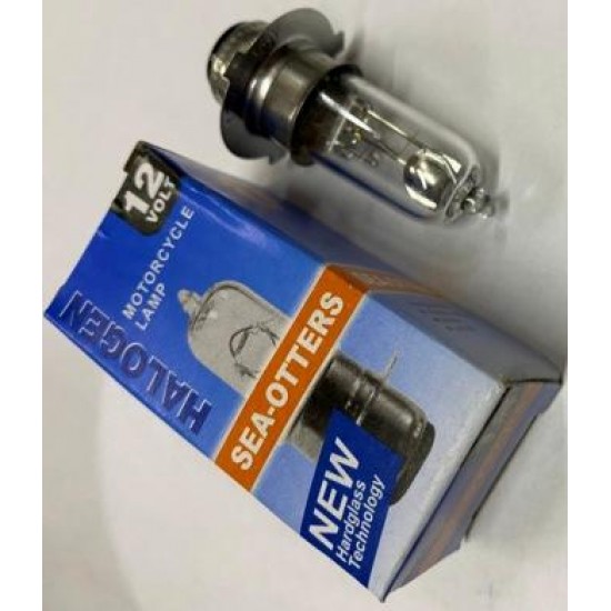 Лампа фары 12V35/35W P15d-25-3 3 уса белая
