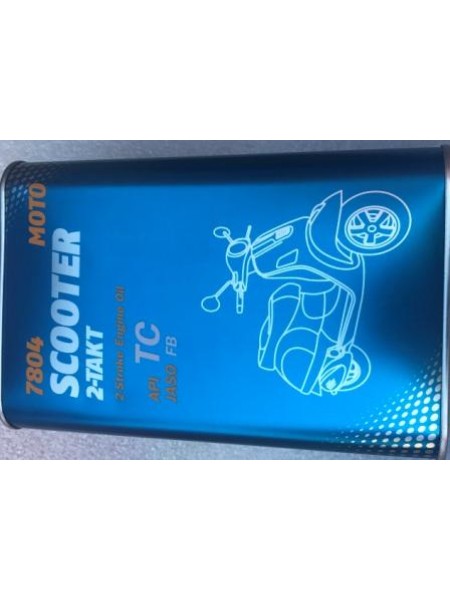 Масло Mannol 2т SCOOTER 1л (ящ - 12 шт.)