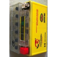 АКБ 12V YTX7A-BS (GEL) желтый с индикатором 95x87x150