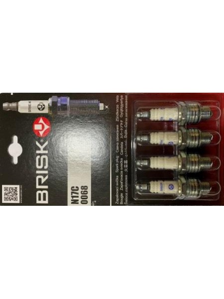 Свеча 2т № 17C 0068 блистер 4шт. BRISK