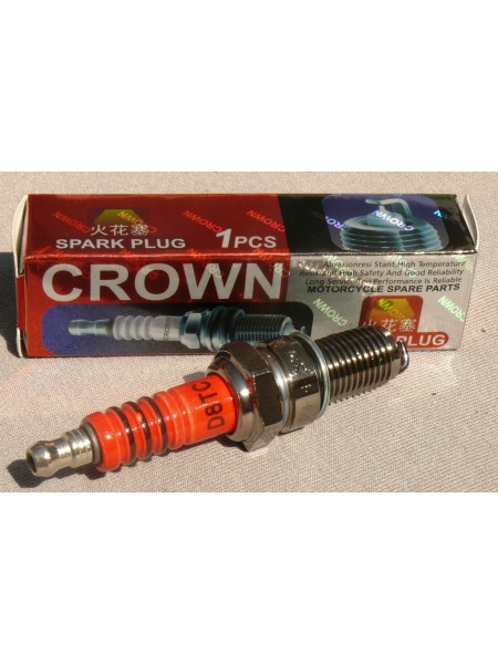 Свеча CROWN D8TC GY6-125