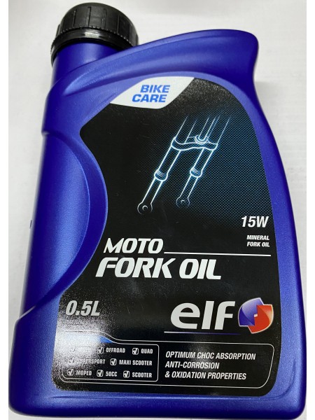 Масло ELF вилочное 15W 0,5 л