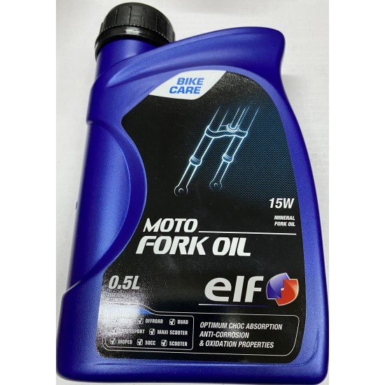 Масло ELF вилочное 15W 0,5 л