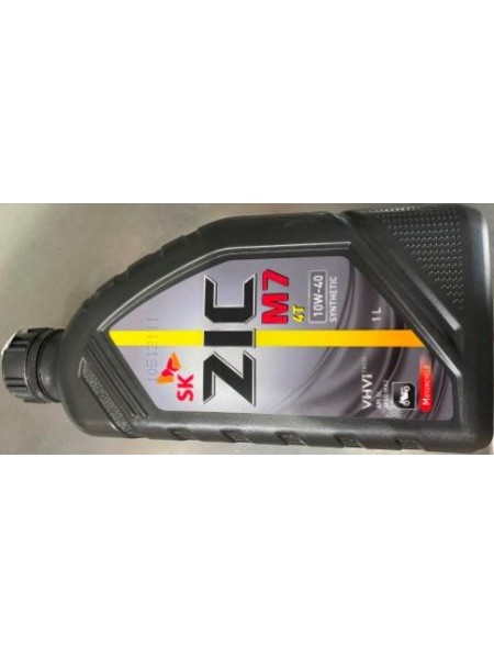 Масло ZIC 4т полусинтетика 10W-40 M-7 1л (ящ - 12 шт.)