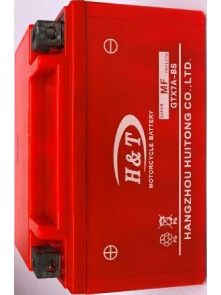 АКБ GTX7А-BS "HT" (GEL) оранжевый 95x87x150