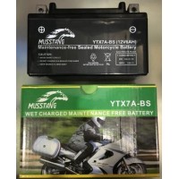 АКБ YTX7A-BS пастовый черный 95x87x150 MUSSTANG